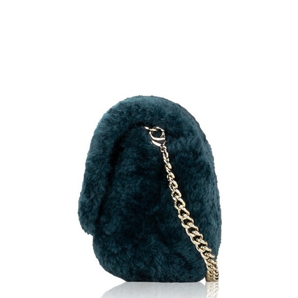 NWT! $169 MSRP kate spade Audrey Faux Shearling Micro Crossbody - Picture 4 of 13